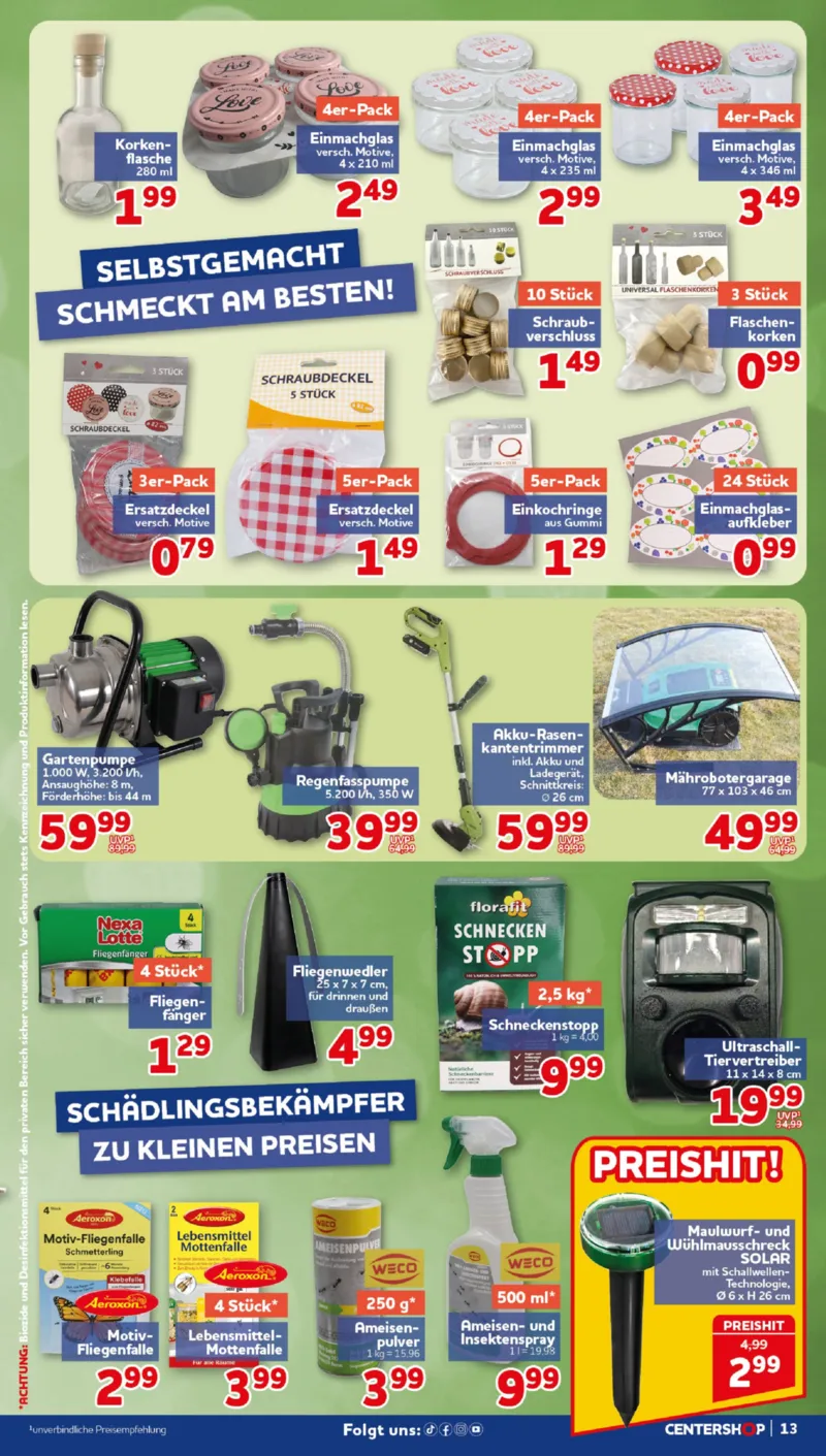 Centershop Prospekt vom 11.05.2026, Seite 13
