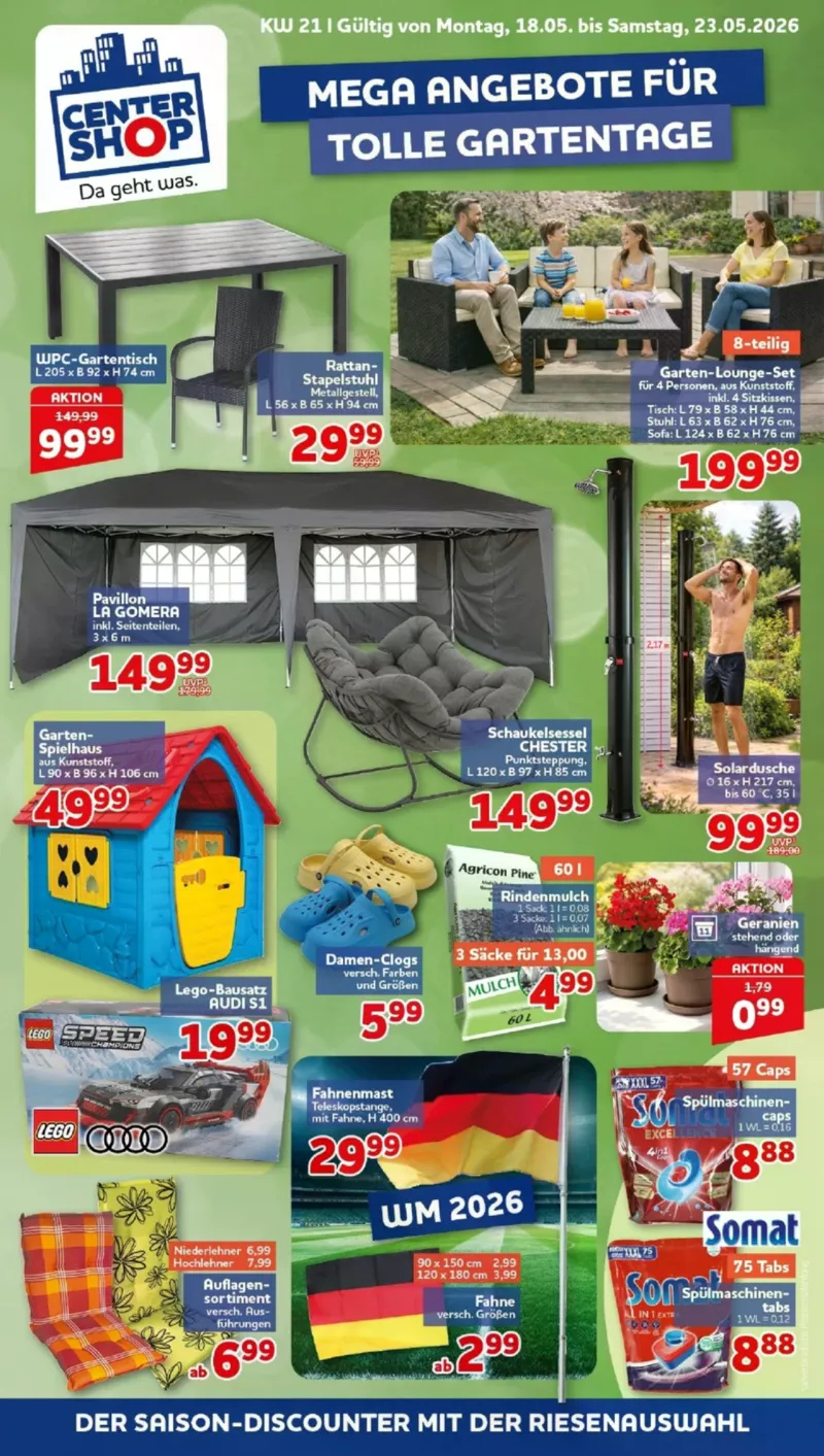 Centershop Prospekt vom 18.05.2026, Seite 1