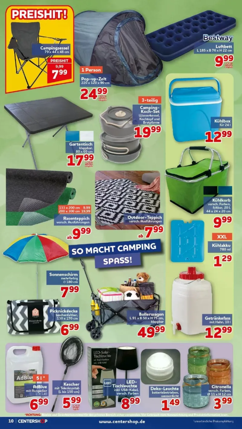 Centershop Prospekt vom 18.05.2026, Seite 10
