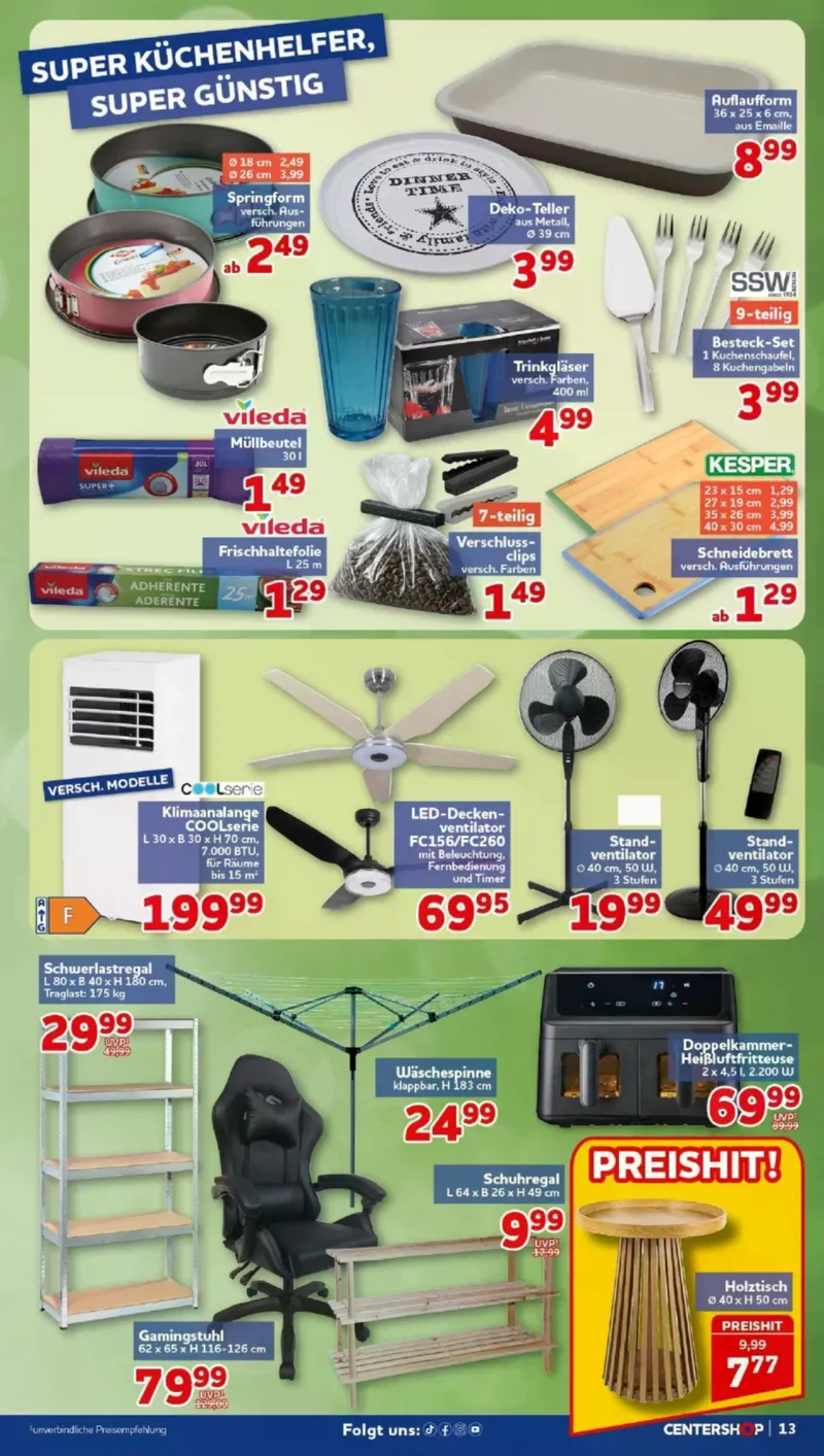 Centershop Prospekt vom 18.05.2026, Seite 13