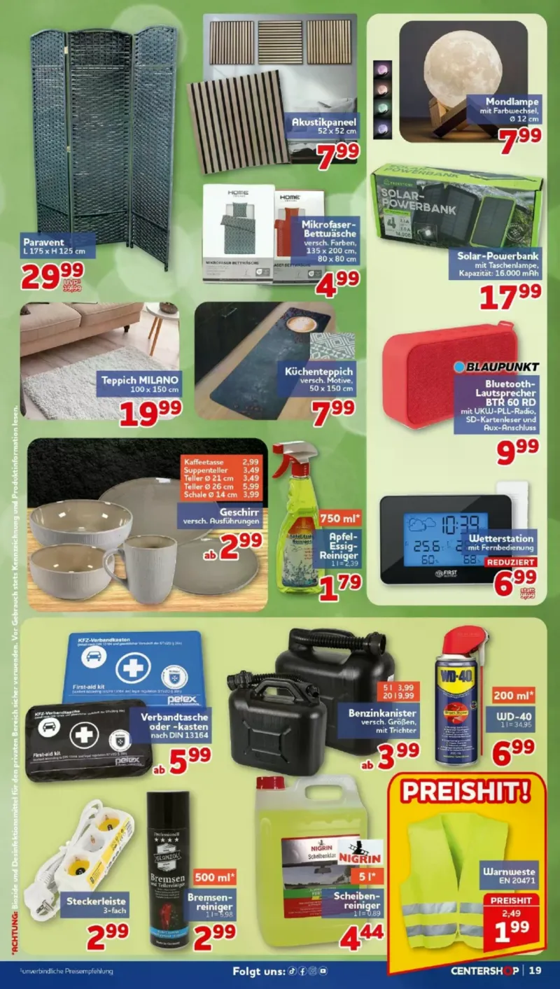 Centershop Prospekt vom 18.05.2026, Seite 19