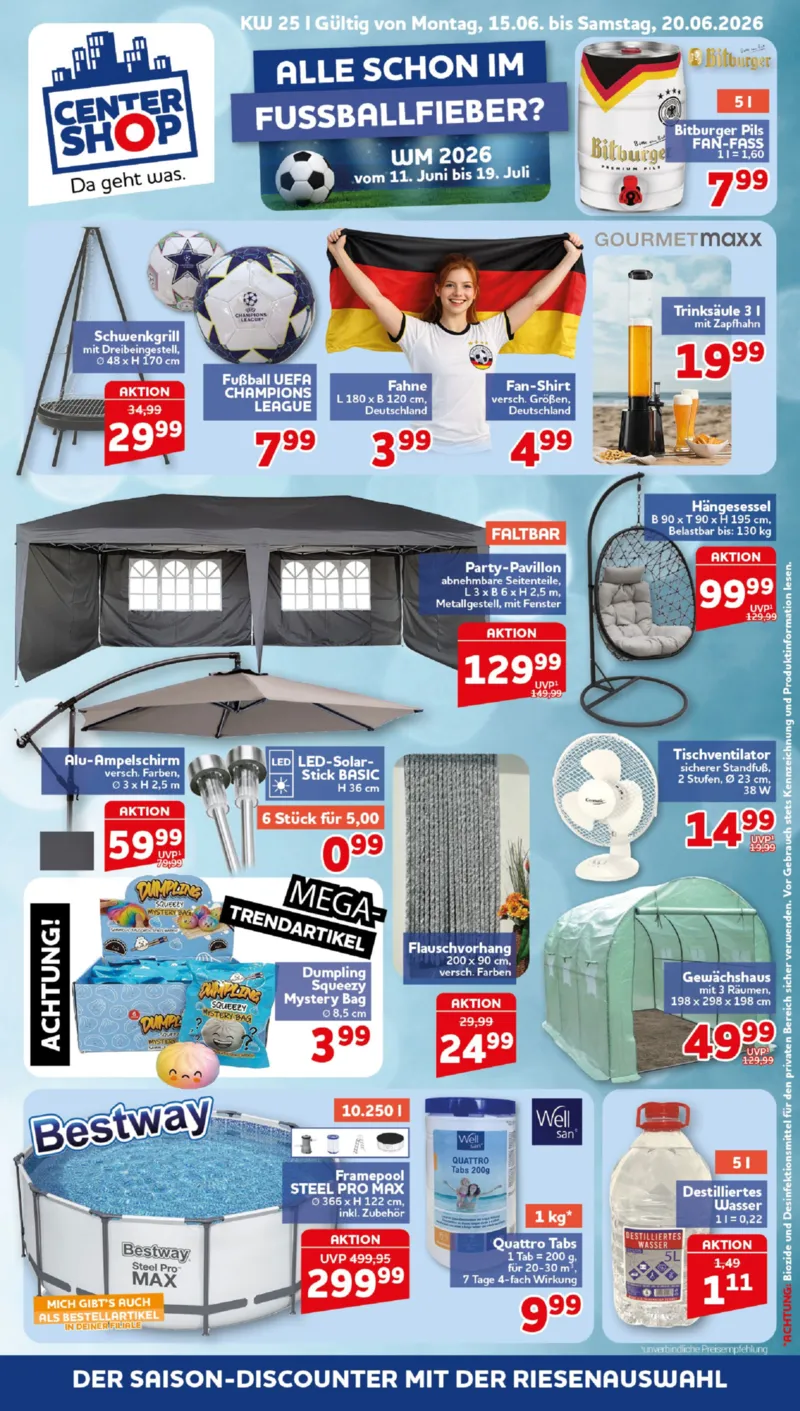 Centershop Prospekt vom 15.06.2026, Seite 1