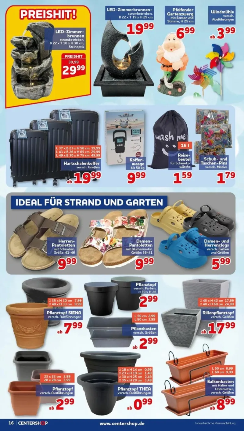 Centershop Prospekt vom 22.06.2026, Seite 16