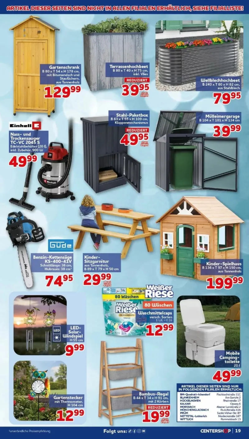 Centershop Prospekt vom 29.06.2026, Seite 19