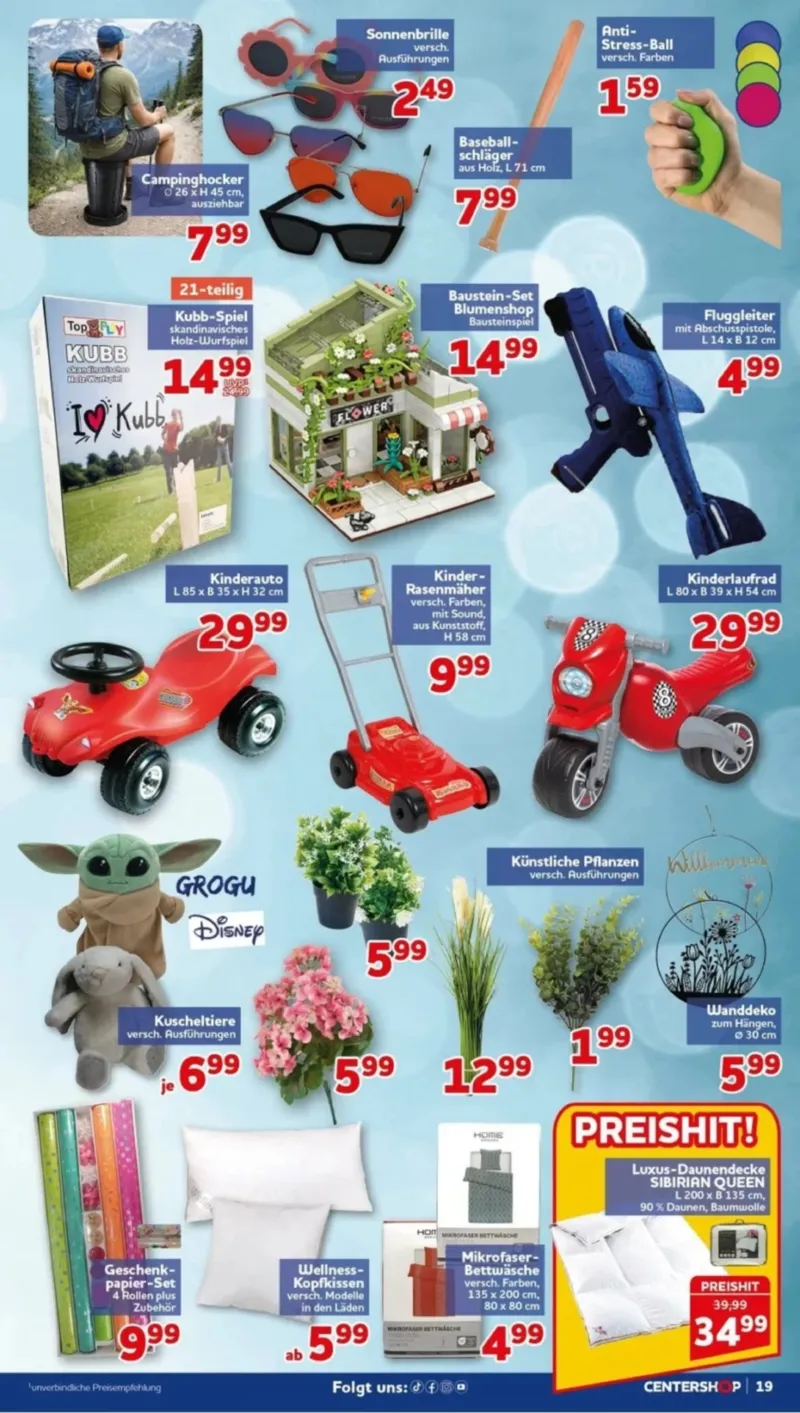 Centershop Prospekt vom 10.08.2026, Seite 19