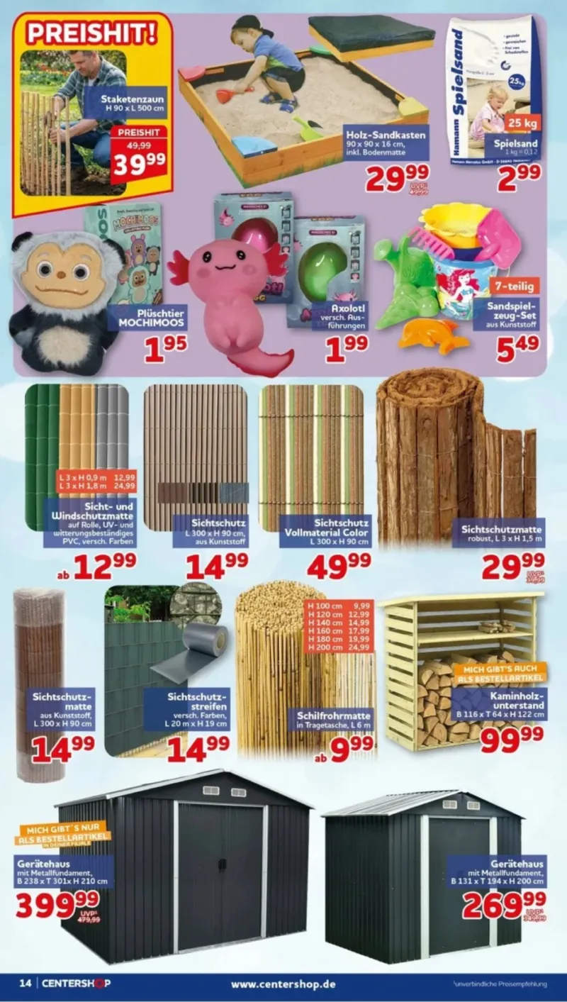 Centershop Prospekt vom 17.08.2026, Seite 14