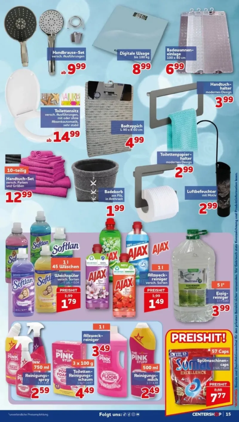 Centershop Prospekt vom 17.08.2026, Seite 15