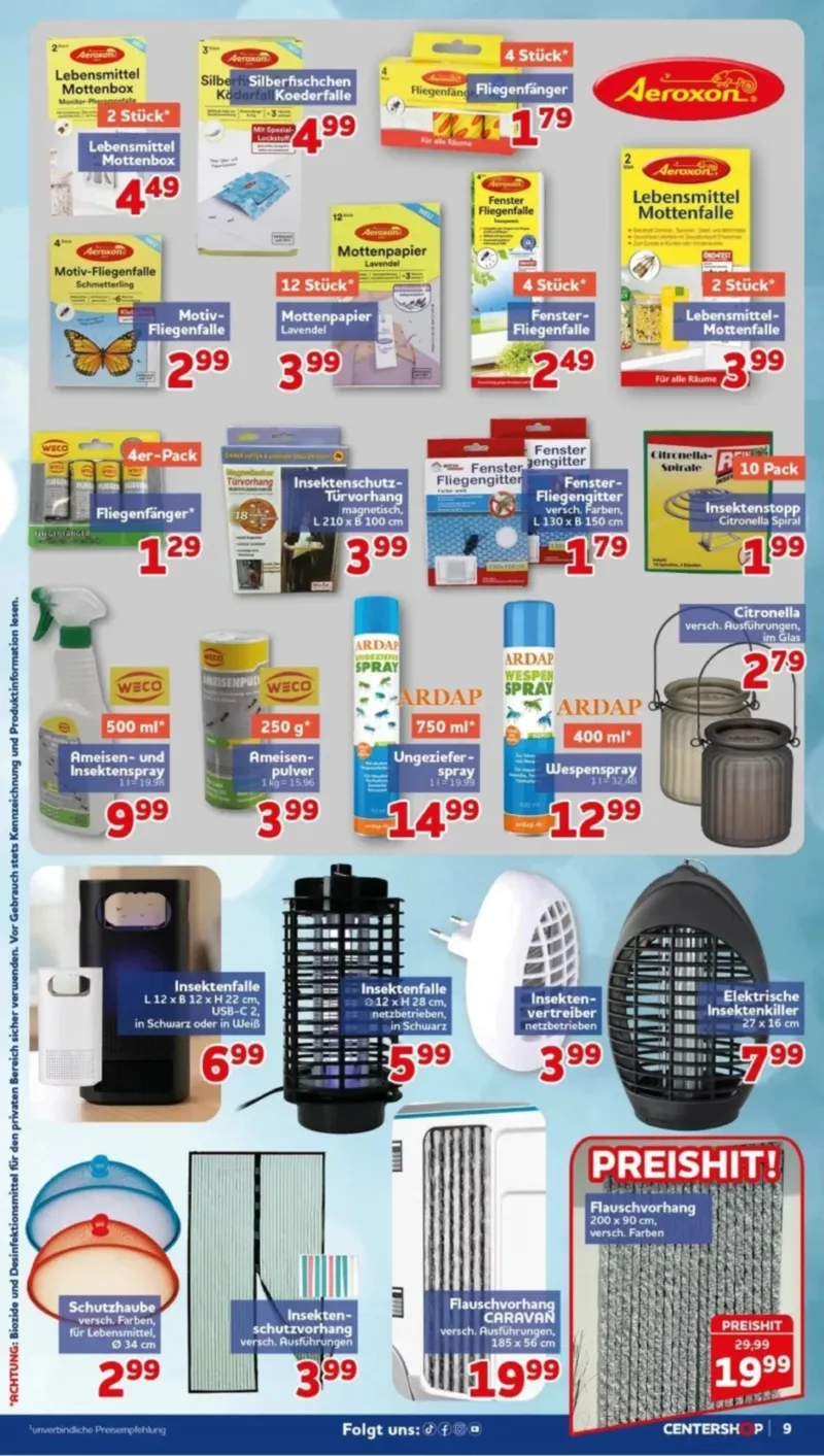 Centershop Prospekt vom 17.08.2026, Seite 9