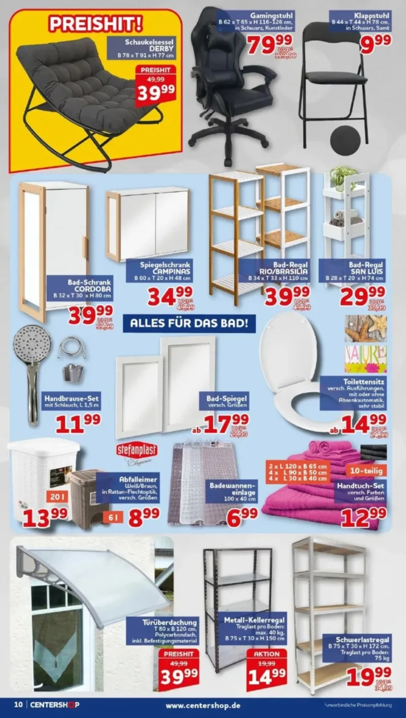 Centershop Prospekt vom 07.09.2026, Seite 10