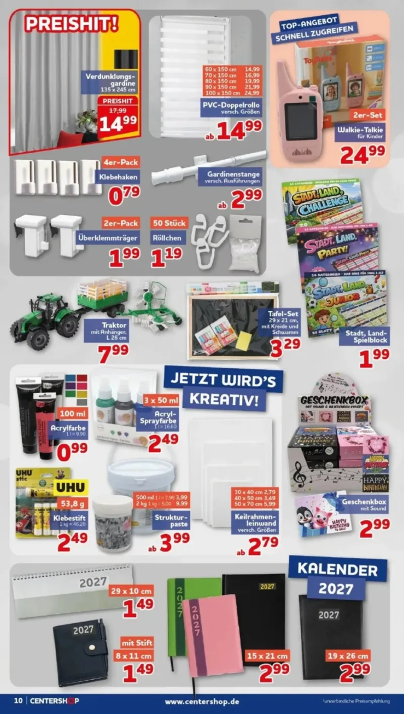 Centershop Prospekt vom 21.09.2026, Seite 10