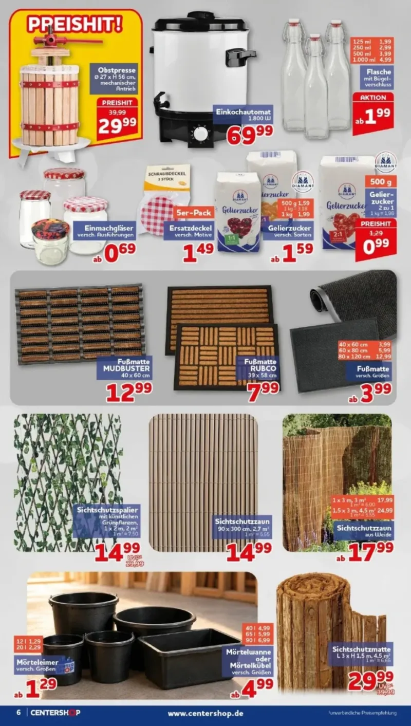 Centershop Prospekt vom 21.09.2026, Seite 6