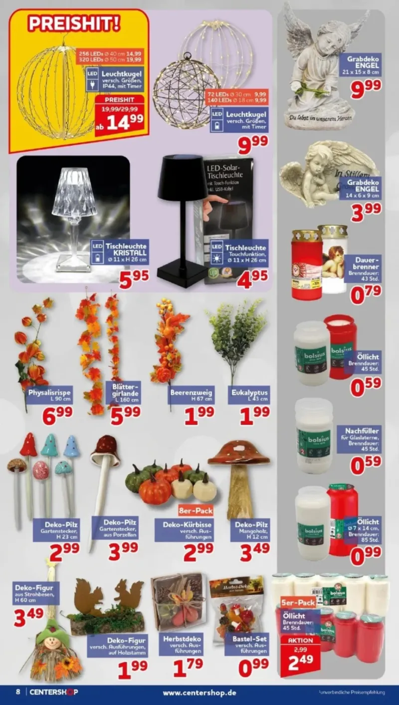 Centershop Prospekt vom 21.09.2026, Seite 8