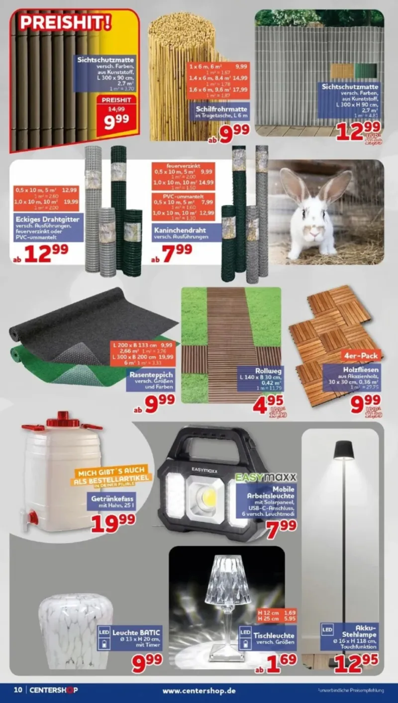 Centershop Prospekt vom 28.09.2026, Seite 10