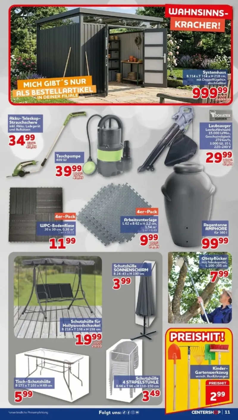 Centershop Prospekt vom 28.09.2026, Seite 11