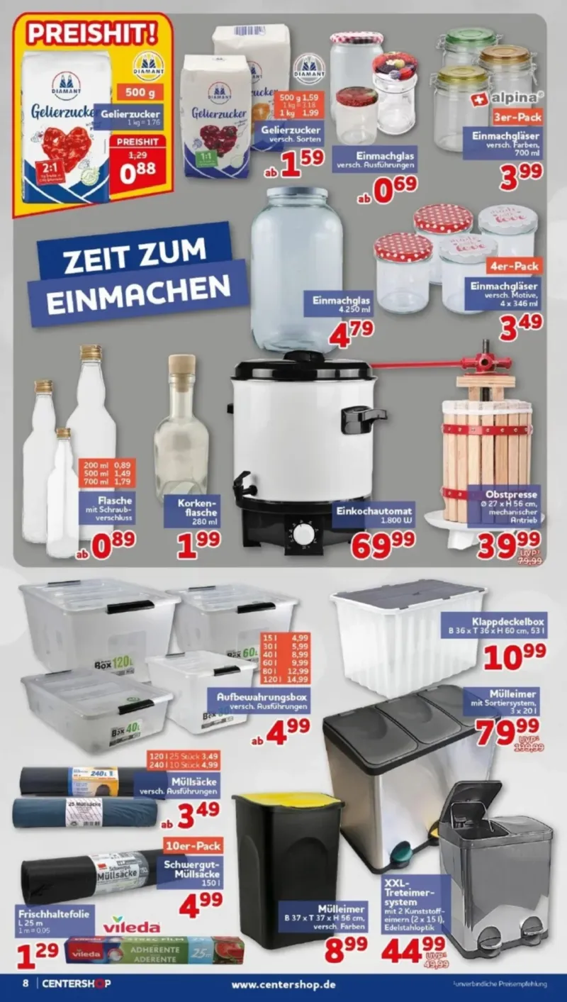 Centershop Prospekt vom 28.09.2026, Seite 8