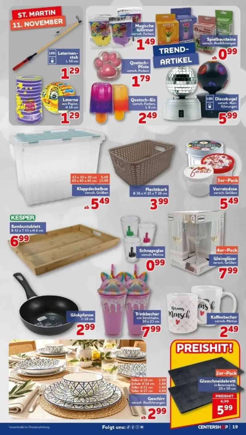 Centershop Prospekt vom 19.10.2026, Seite 19