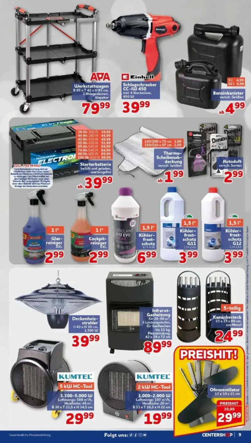 Centershop Prospekt vom 19.10.2026, Seite 9