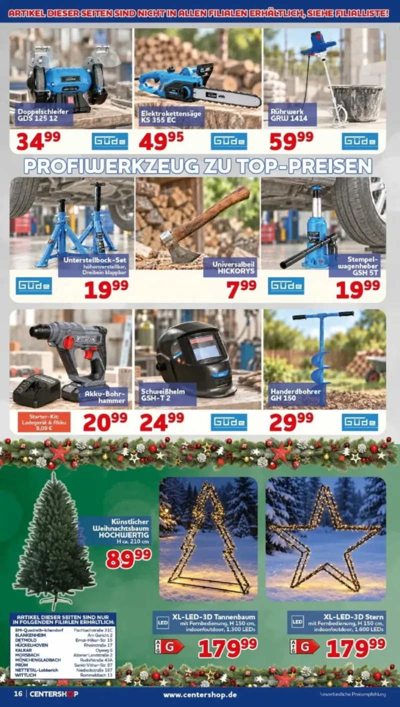 Centershop Prospekt vom 26.10.2026, Seite 16
