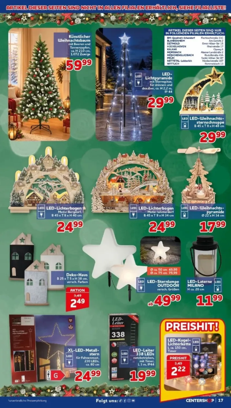 Centershop Prospekt vom 26.10.2026, Seite 17