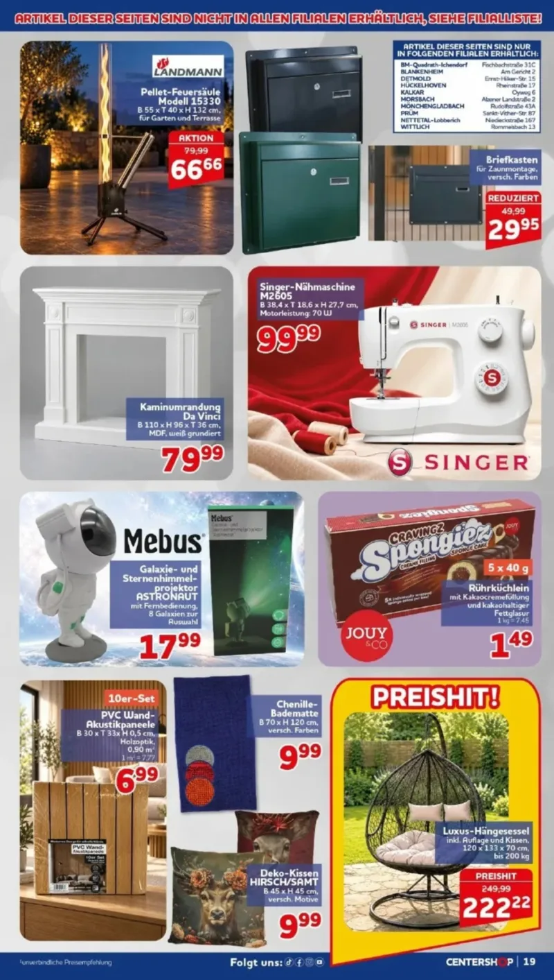 Centershop Prospekt vom 26.10.2026, Seite 19