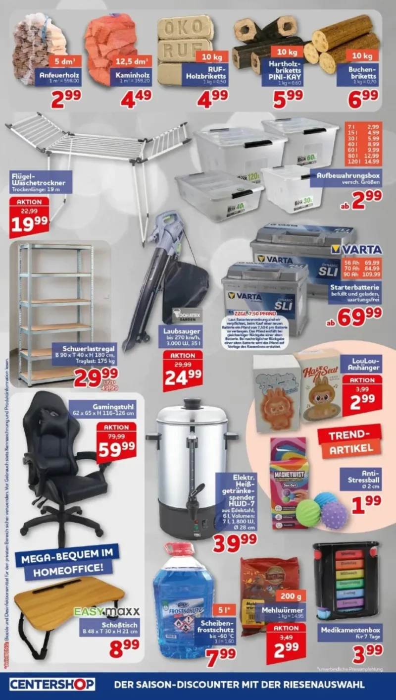 Centershop Prospekt vom 26.10.2026, Seite 20