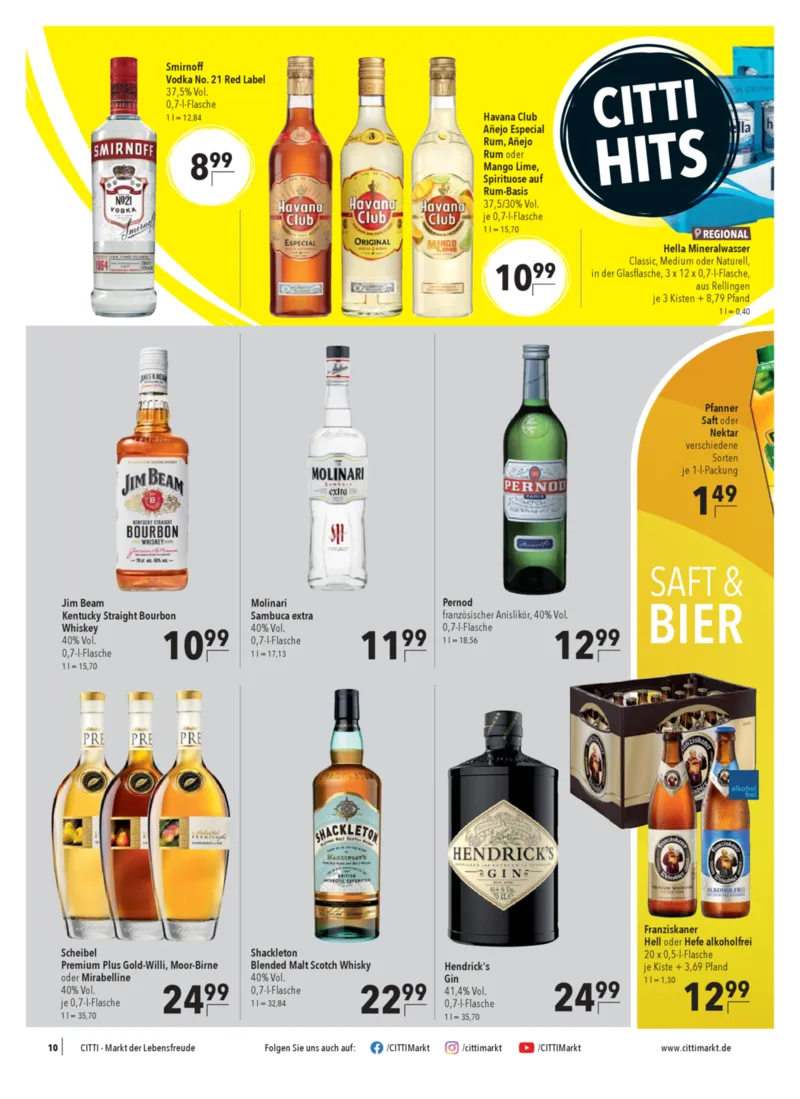 CITTI Prospekt vom 15.10.2025, Seite 10 CITTI Prospekt vom 15.10.2025, Seite 10