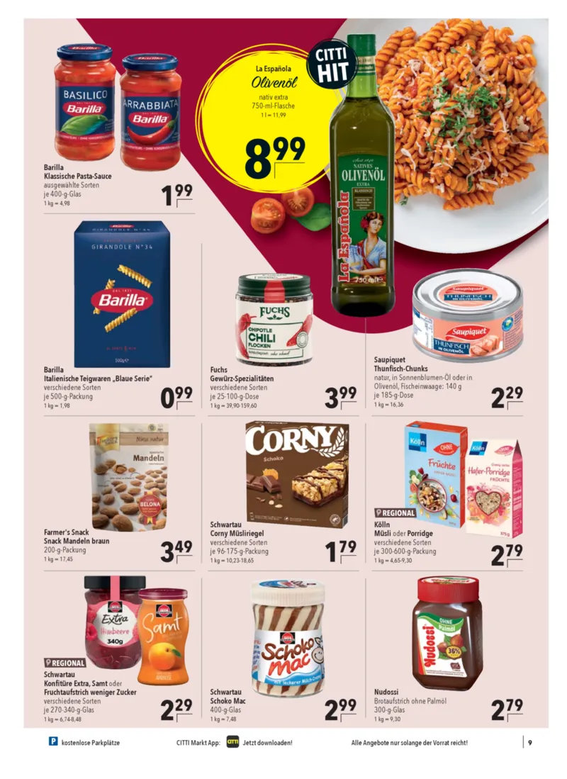 CITTI Prospekt vom 15.10.2025, Seite 9 CITTI Prospekt vom 15.10.2025, Seite 9