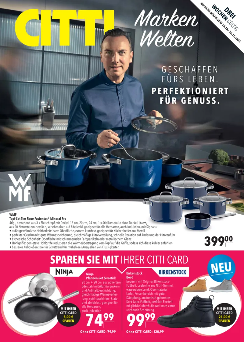 CITTI Prospekt vom 29.10.2025, Seite 1