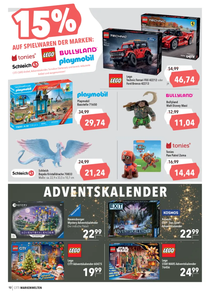 CITTI Prospekt vom 29.10.2025, Seite 12