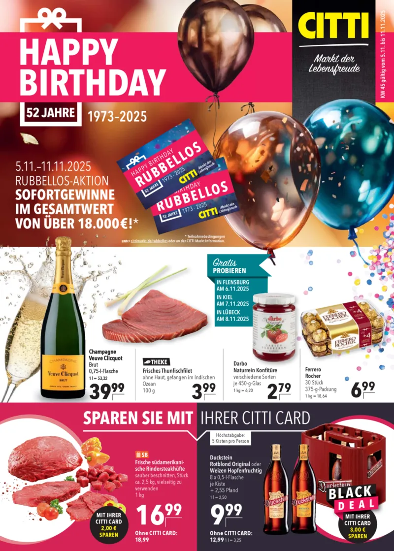 CITTI Prospekt vom 05.11.2025, Seite 1