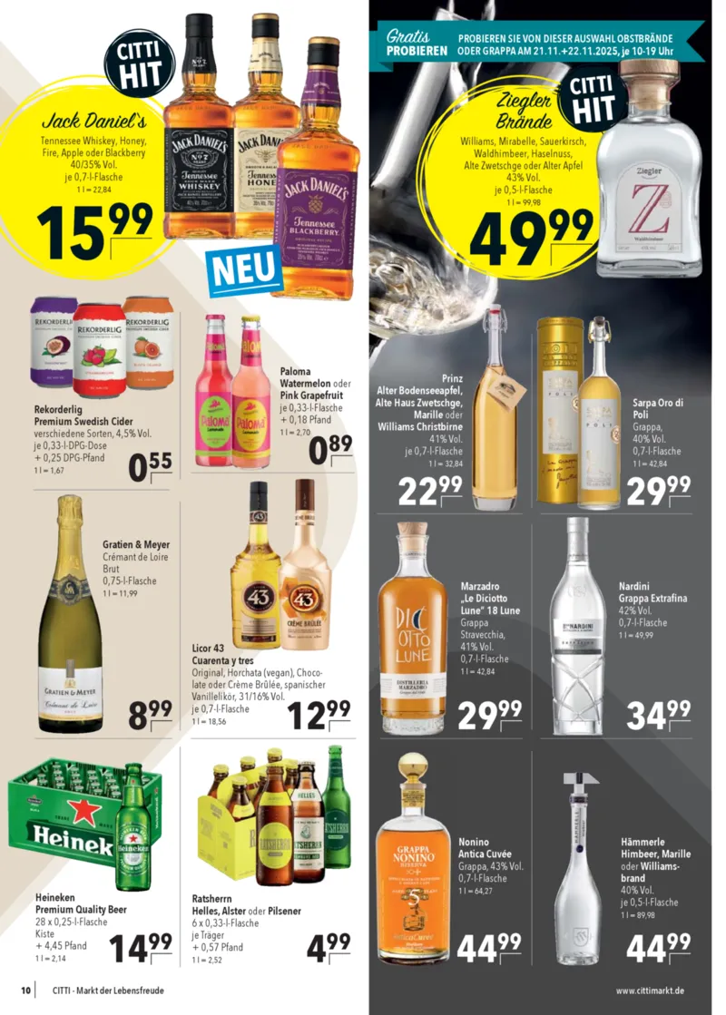 CITTI Prospekt vom 19.11.2025, Seite 10
