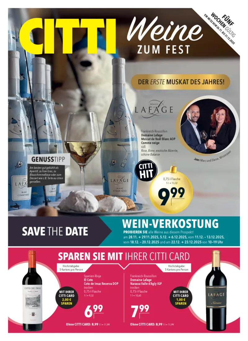 CITTI Prospekt vom 26.11.2025, Seite 1