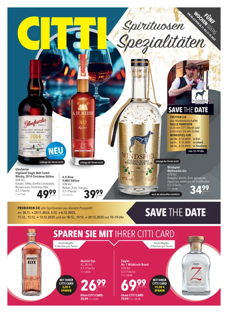 CITTI Prospekt vom 26.11.2025, Seite 1