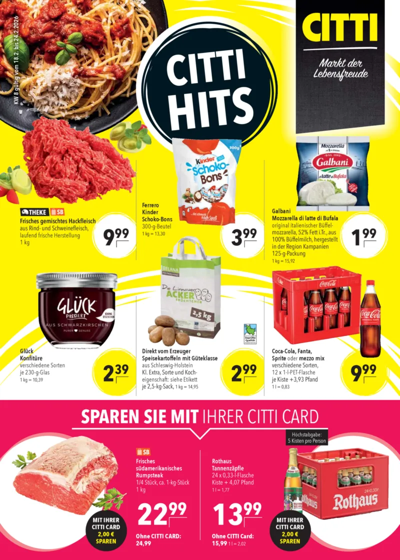 CITTI Prospekt vom 18.02.2026, Seite 1