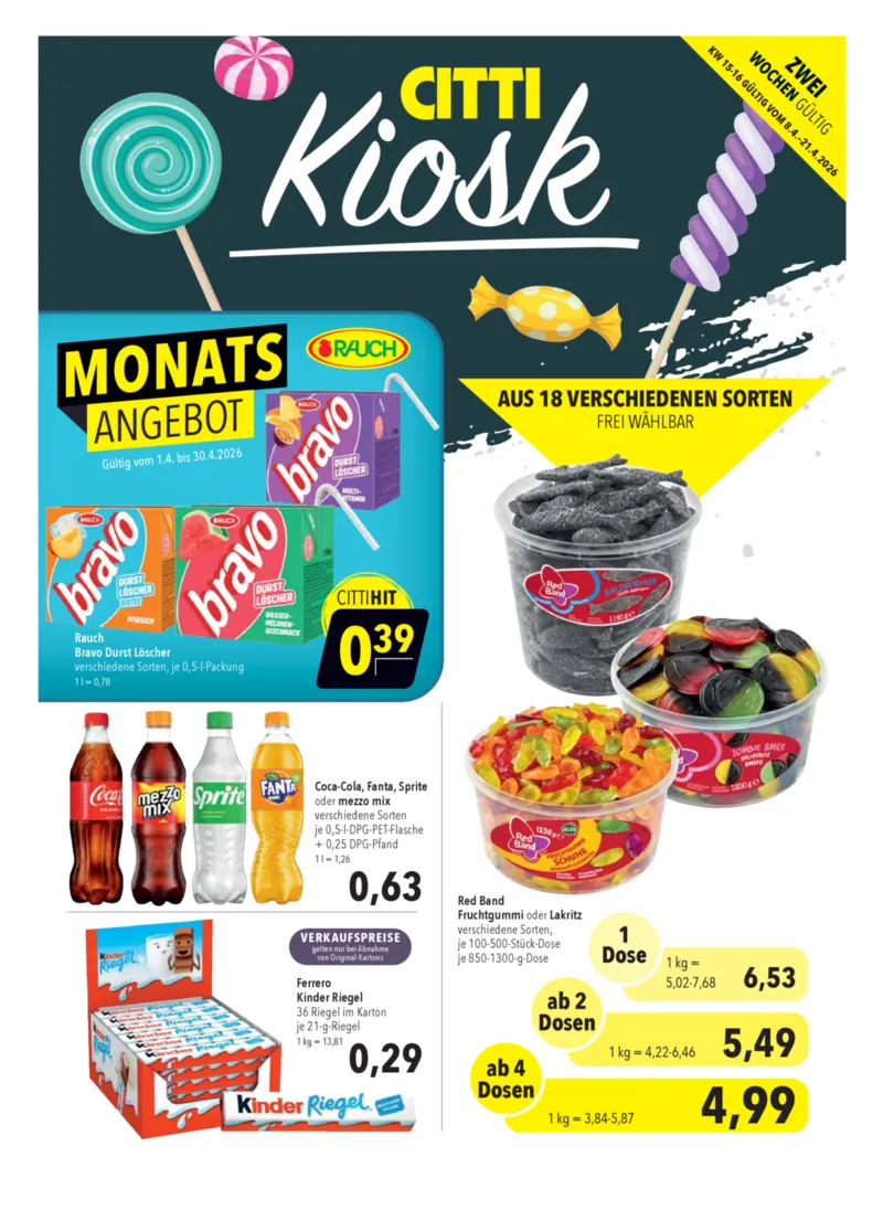 CITTI Prospekt vom 08.04.2026, Seite 1