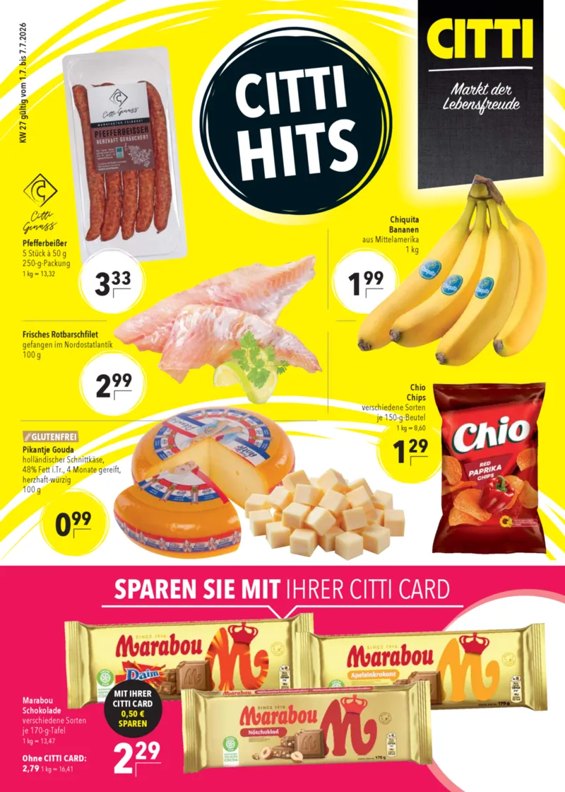 CITTI Prospekt vom 01.07.2026, Seite 1