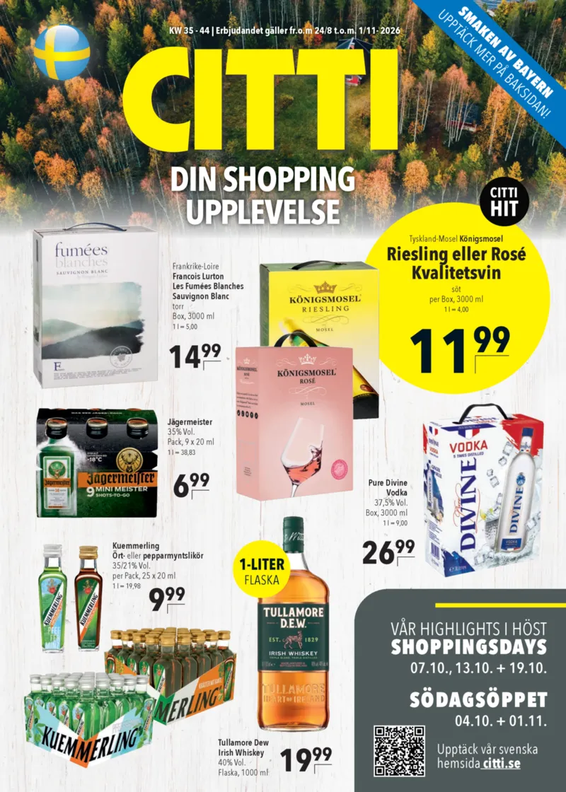 CITTI Prospekt vom 24.08.2026, Seite 1