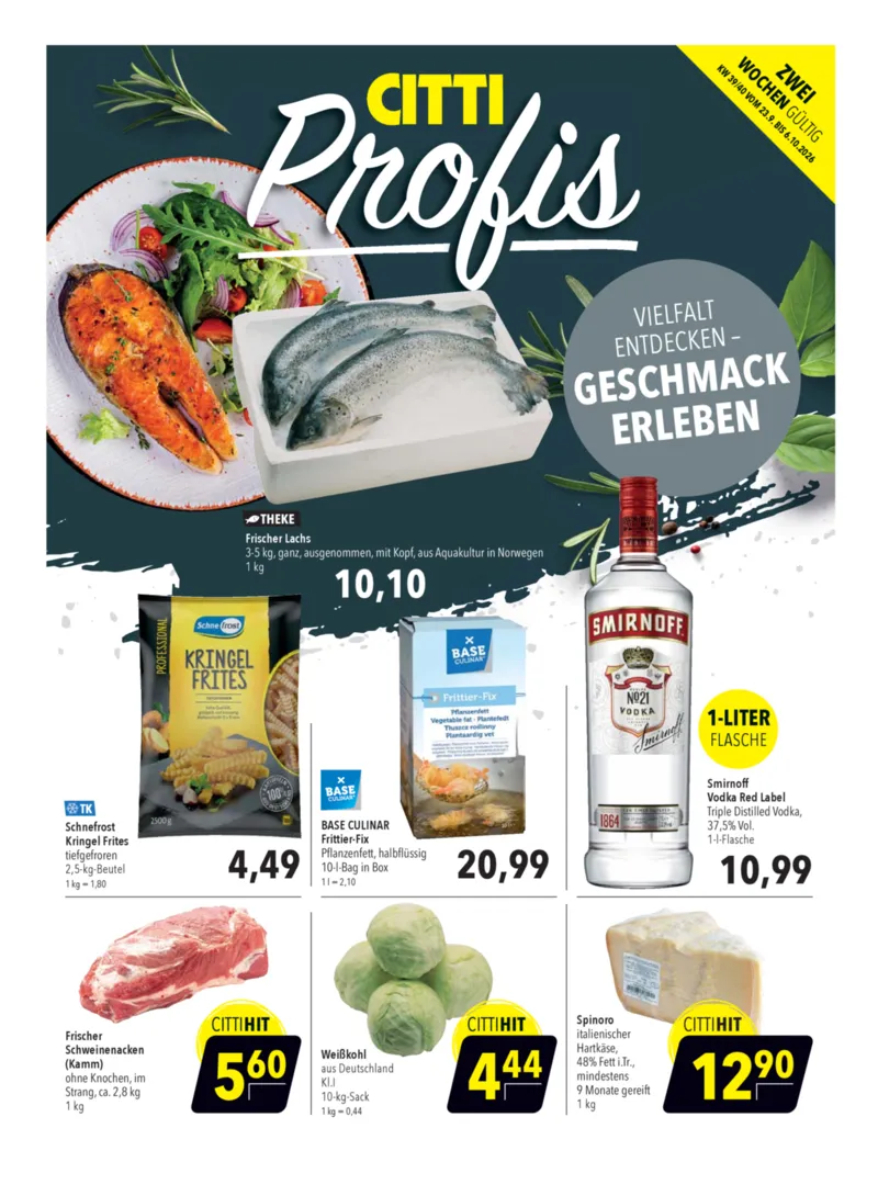 CITTI Prospekt vom 23.09.2026, Seite 1