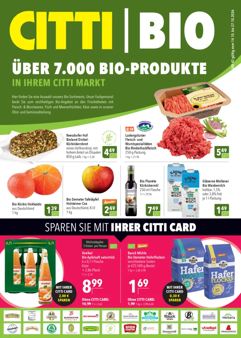 CITTI Prospekt vom 14.10.2026, Seite 1