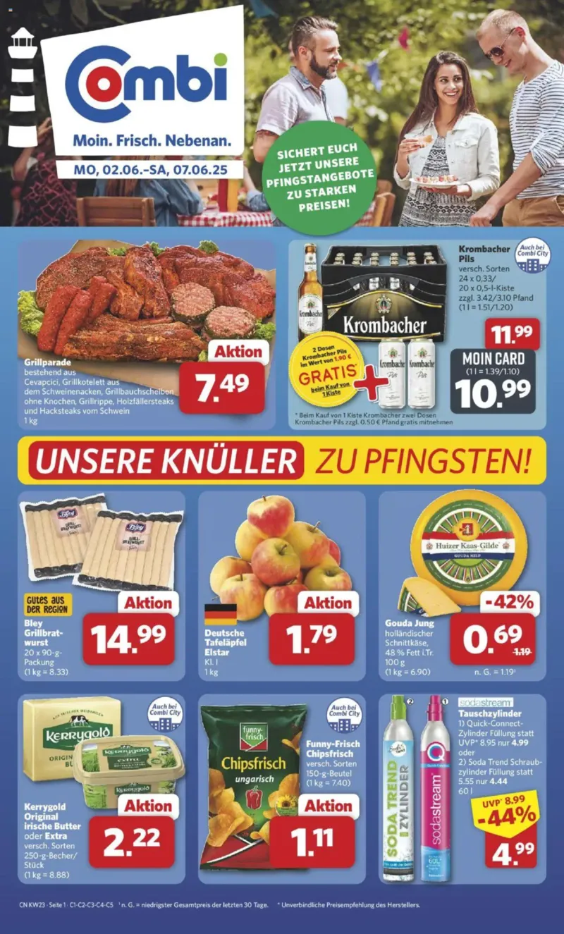 Combi Prospekt vom 02.06.2025, Seite 1