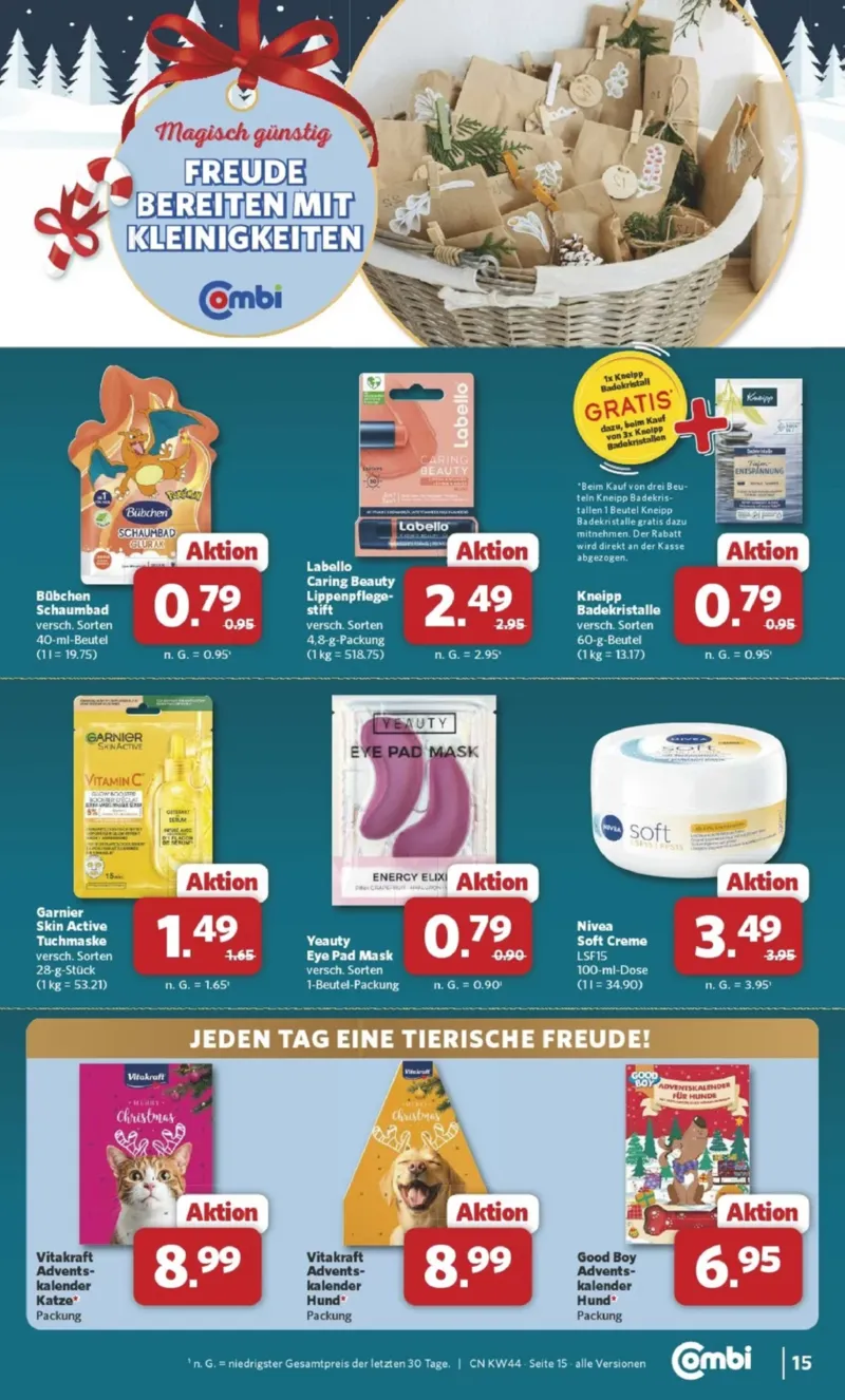 Combi Prospekt vom 27.10.2025, Seite 16