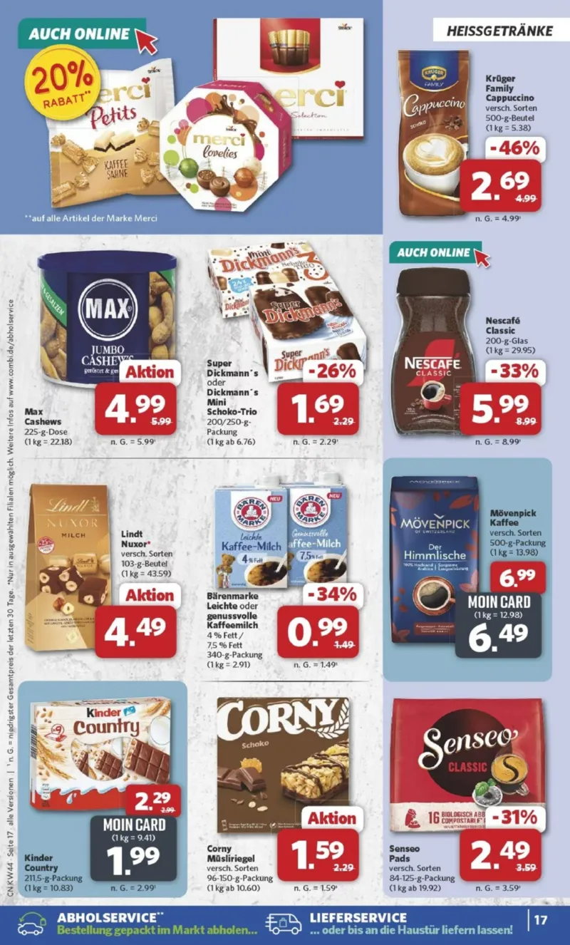 Combi Prospekt vom 27.10.2025, Seite 18