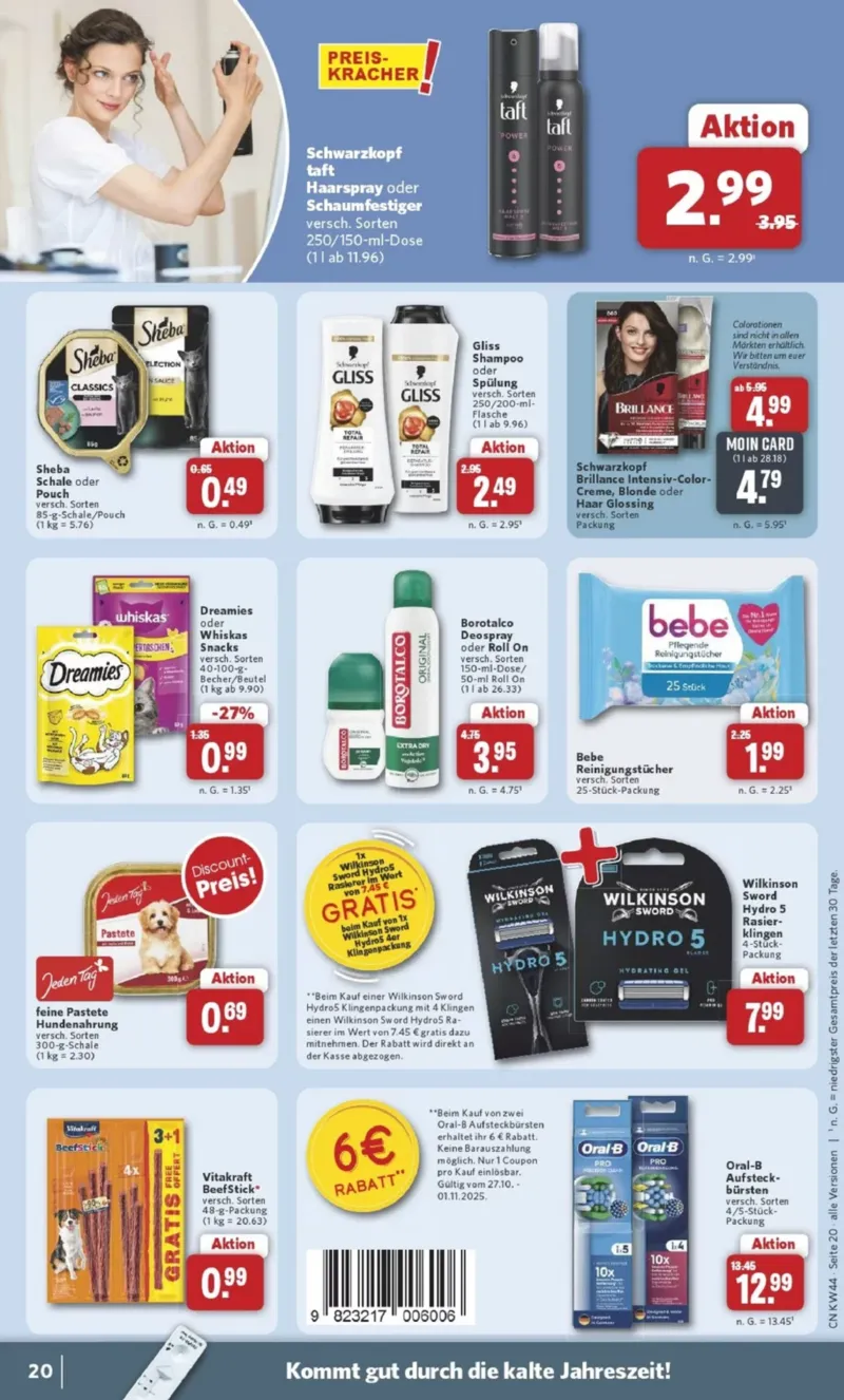 Combi Prospekt vom 27.10.2025, Seite 22