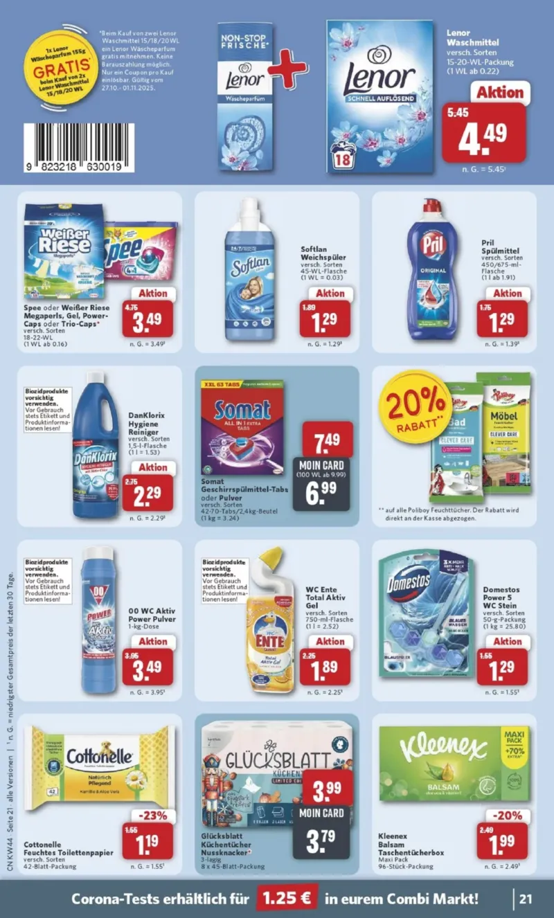 Combi Prospekt vom 27.10.2025, Seite 23