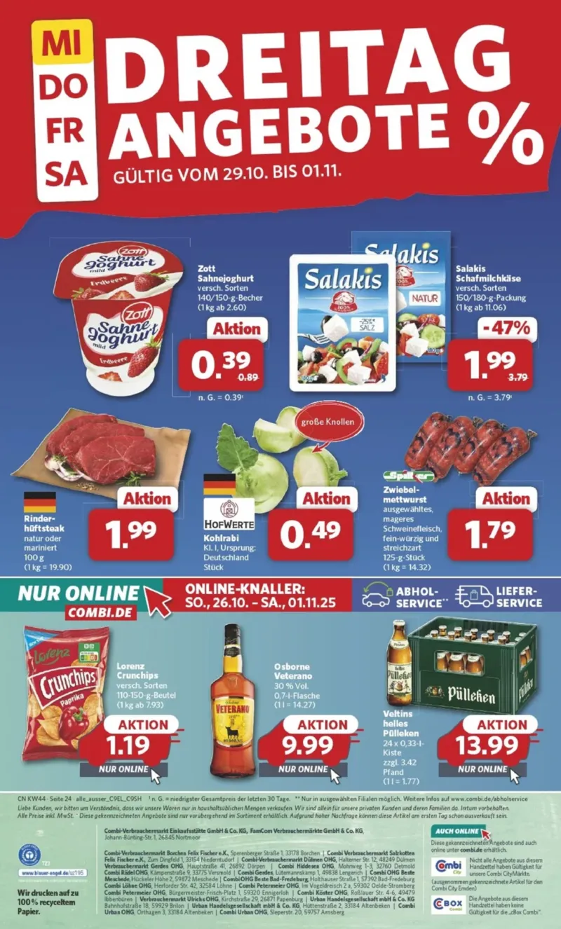 Combi Prospekt vom 27.10.2025, Seite 26