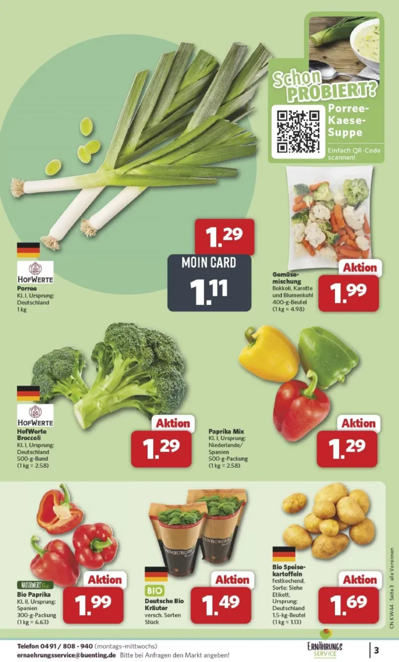 Combi Prospekt vom 27.10.2025, Seite 3