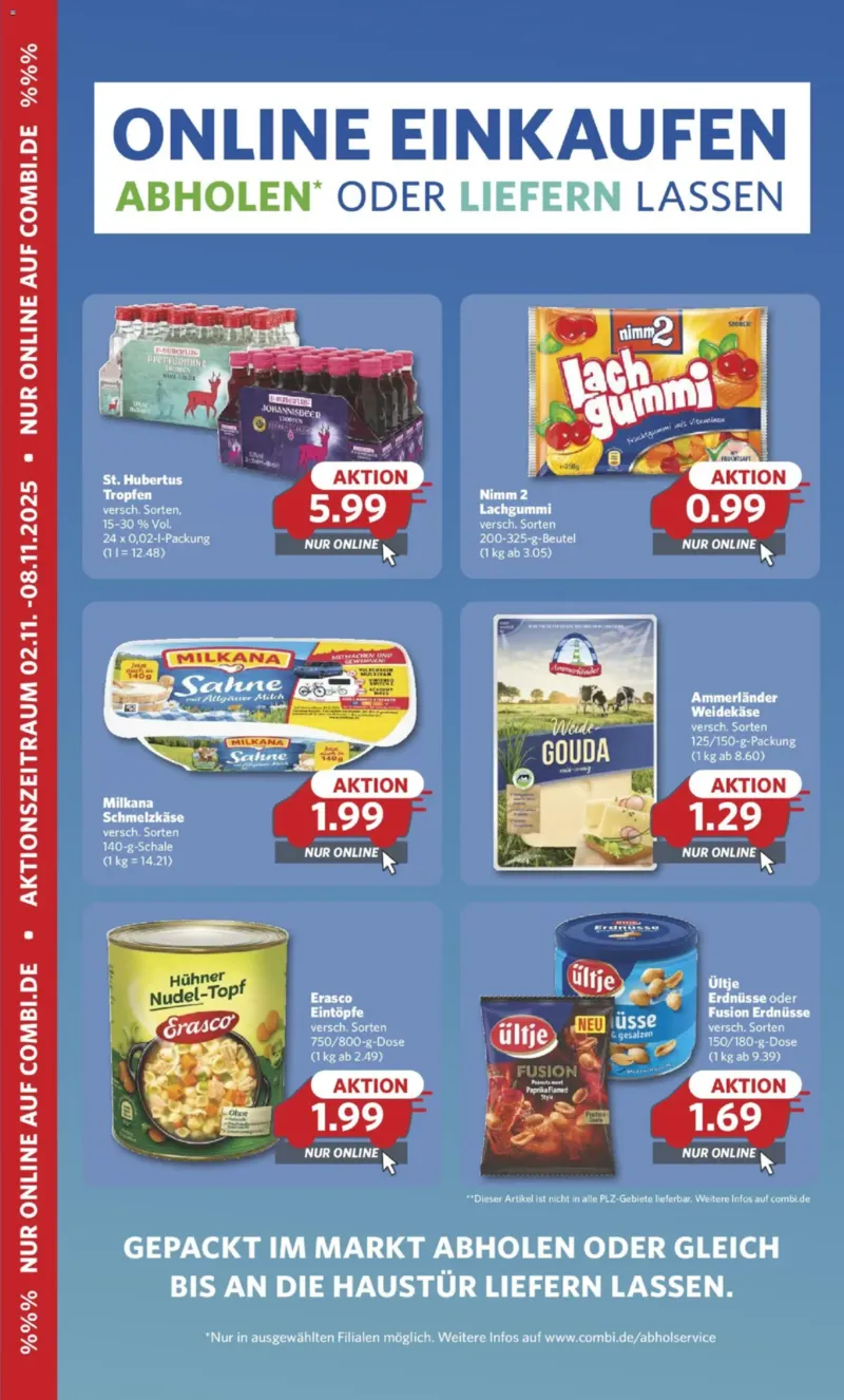 Combi Prospekt vom 02.11.2025, Seite 1