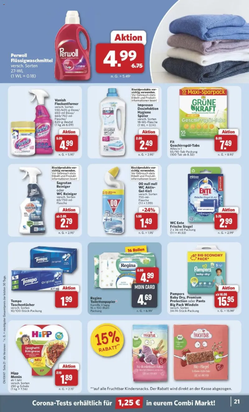 Combi Prospekt vom 17.11.2025, Seite 23