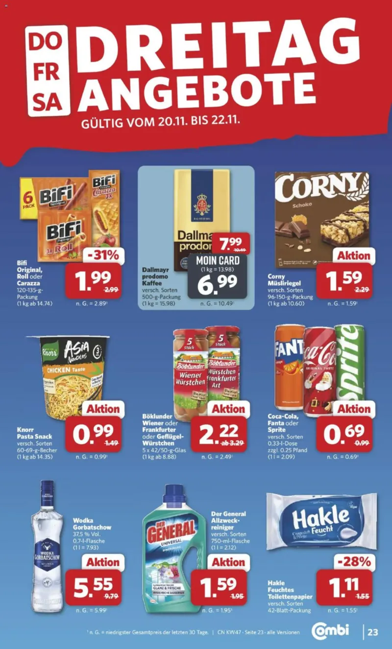 Combi Prospekt vom 17.11.2025, Seite 25