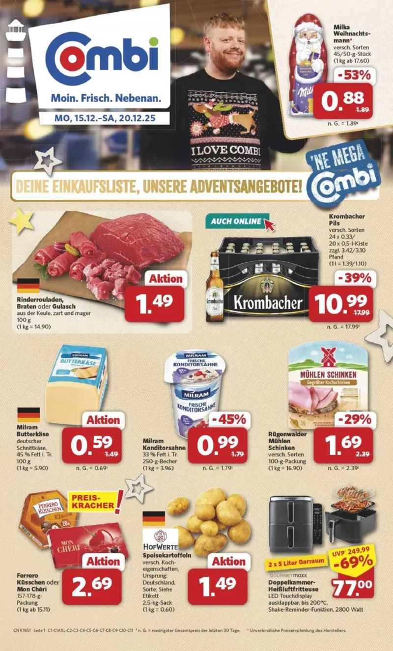 Combi Prospekt vom 15.12.2025, Seite 1